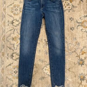 Joe's Jeans Dark Blue Ankle & Cropped